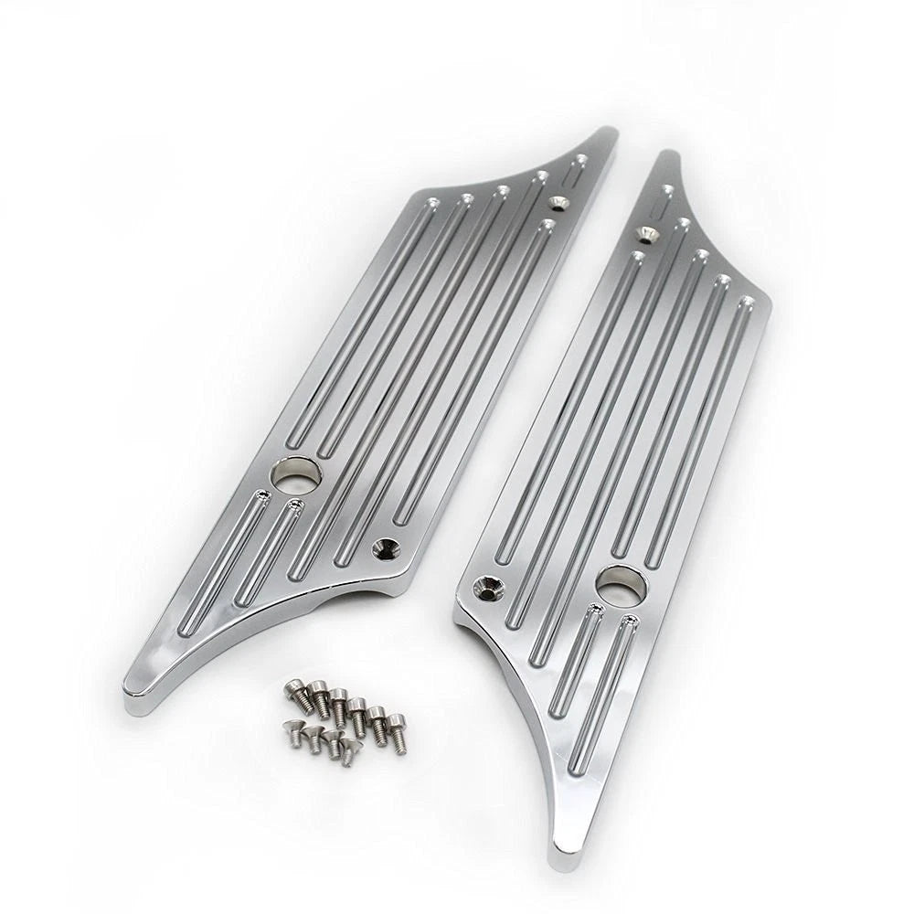 Saddlebag Latch Covers for Harley Touring (1993–2013) - CNC Machined