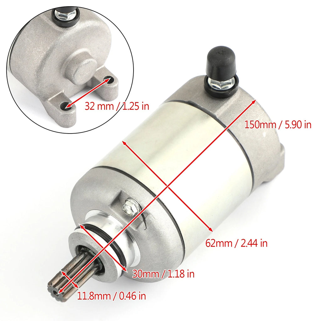 Starter for Honda CBR600RR (2003–2006) 31200-MEE-003 31200-MEE-D00