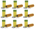 Set of 9 Engine Oil Filters for VW Touareg, Porsche Cayenne, Audi A4, A7, SQ5