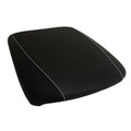 Console Armrest Cover for Acura MDX (2014–2020) Carbon Fiber White Stitch
