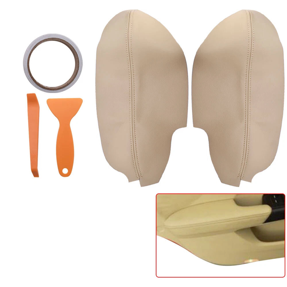 Beige Door Panel Armrest Cover for Acura TSX (2009–2014)