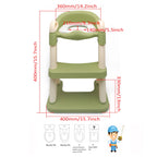 Potty Training Seat with Step Ladder for Child Toddler (Fits Most Toilets)