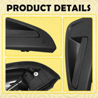 Rear Left Driver Side Exterior Door Handle for Chevrolet Spark (2013–2016)