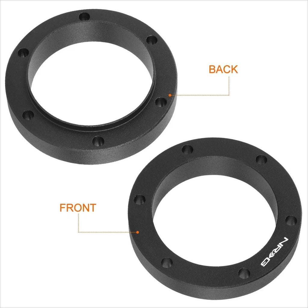NRG SRK-520BK Steering Wheel Quick Release Adapter for Universal Fit (2000–2023)