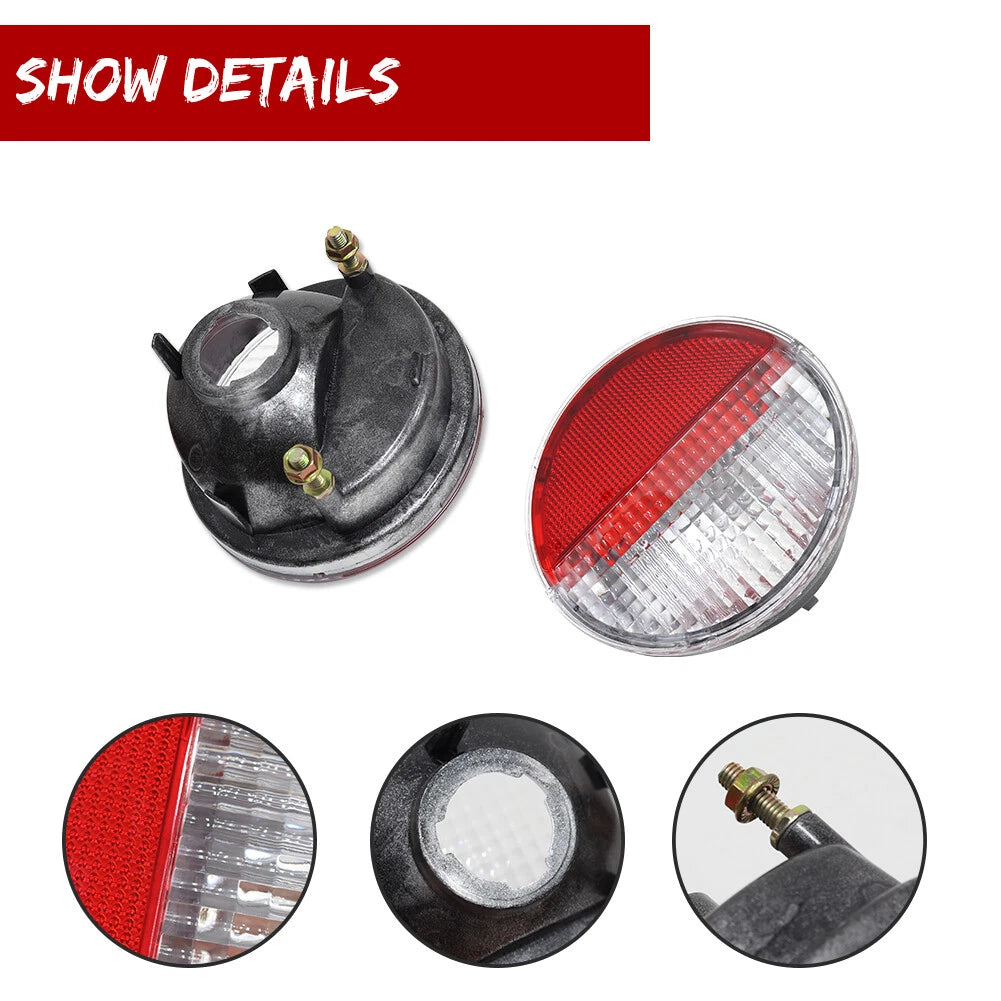Clear & Red Lens Backup Reverse Light for GMC Envoy (2002–2009)