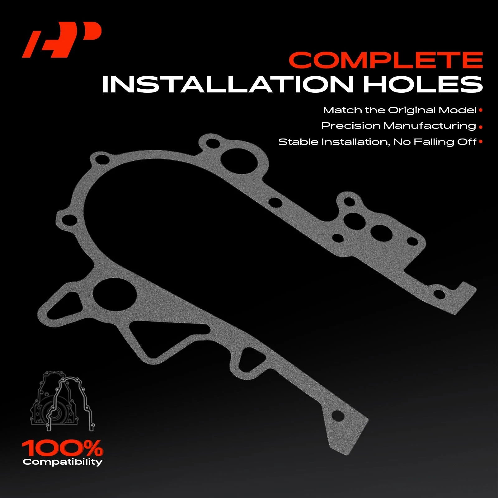 Engine Timing Cover Gasket Set for Jeep Wrangler Dodge Grand Caravan
