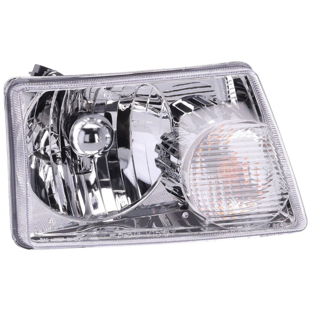 Right Headlight for Ford Ranger (2001–2011) Halogen with Turn Signal Bulb