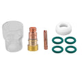 8Pcs Gas Lens Kit #12 Torch Cups & O Rings for WP-17/18/26