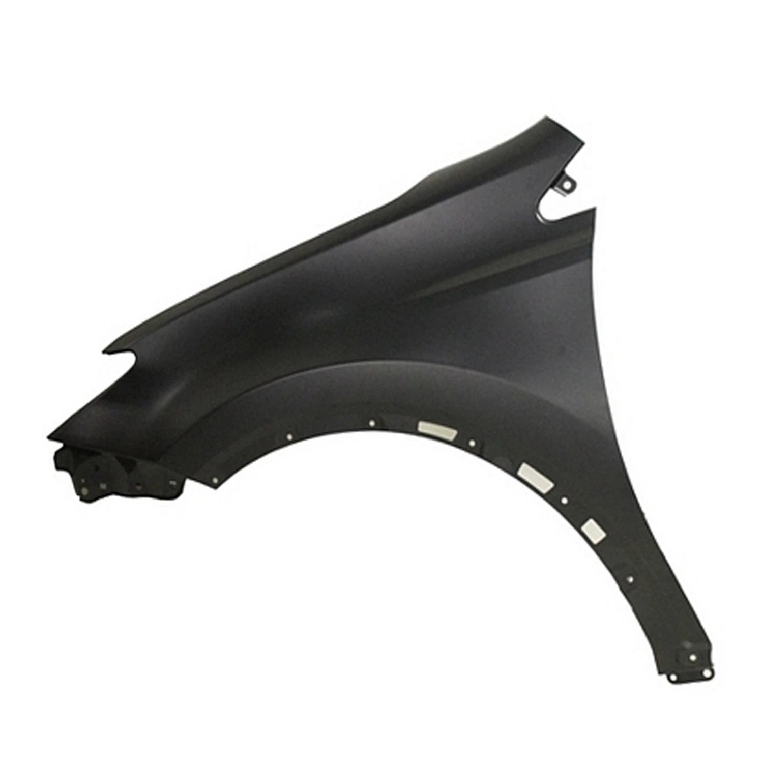 Replacement Steel Left Front Fender with Wheel Molding Holes for Chevy Silverado (2007–2013)