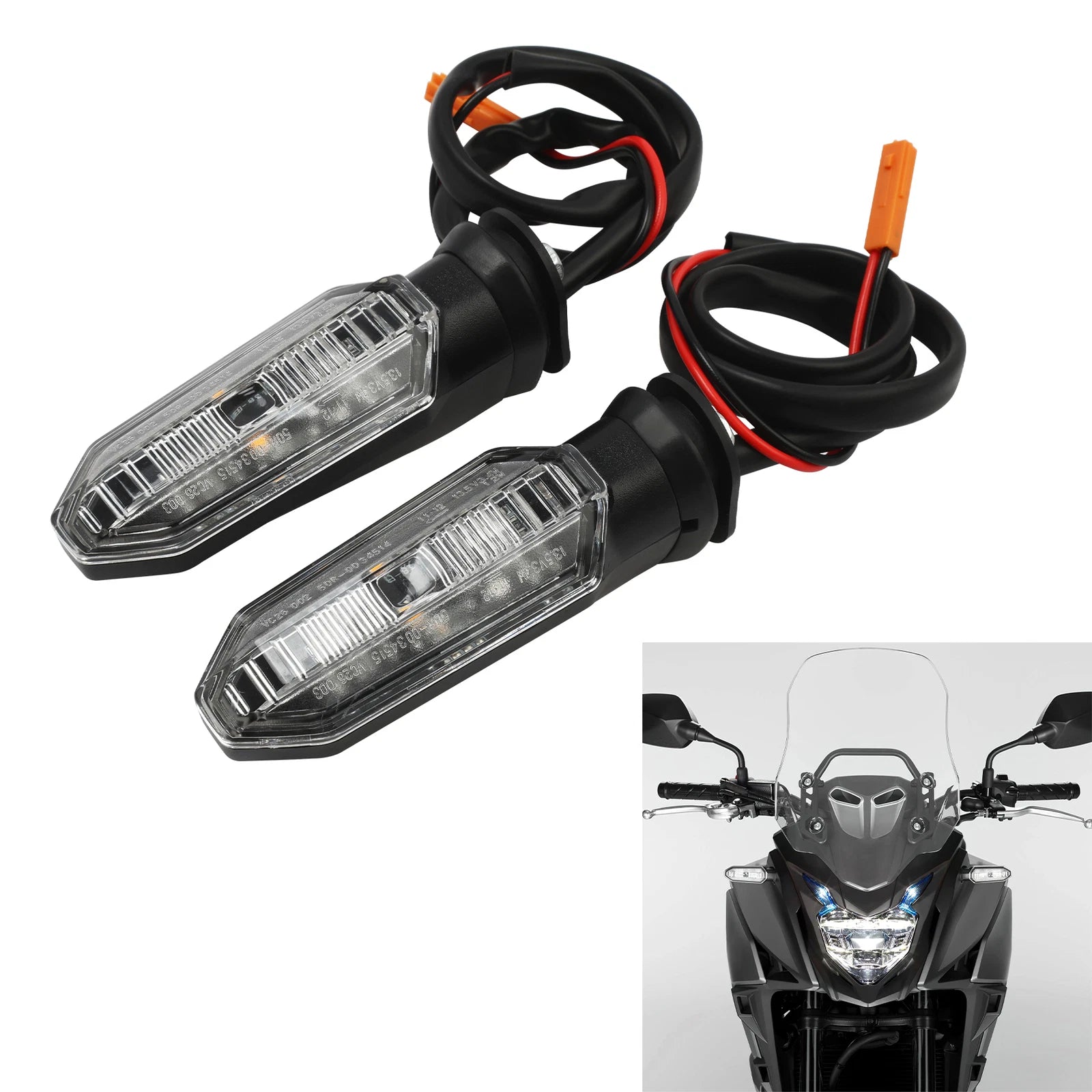 LED Turn Signal Lights for Honda CBR650R CB500X XADV750 (2017–2023)