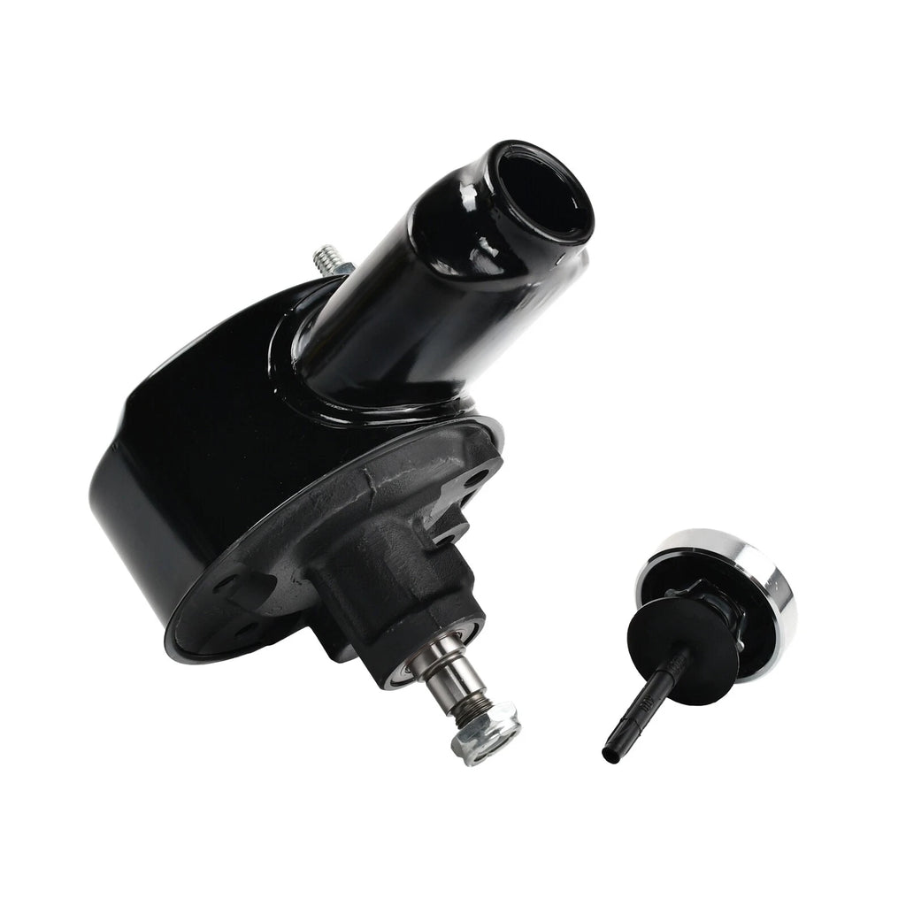 Saginaw Power Steering Pump & Bracket 2 Groove Pulley for Chevy SBC 350 400 (1969–1986)