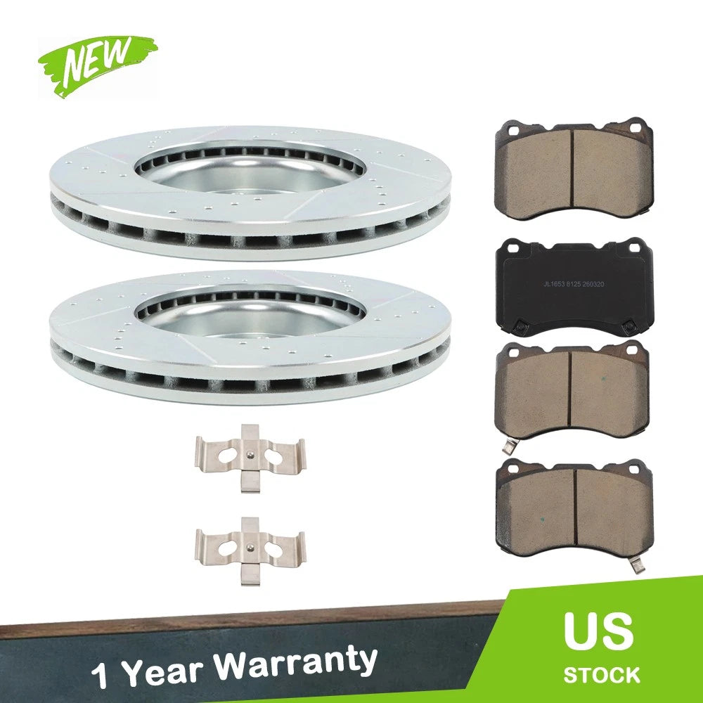 Brake Disc and Pad Set for Acura TL (2007–2008) D1049 S-12140062