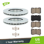 Brake Disc and Pad Set for Acura TL (2007–2008) D1049 S-12140062