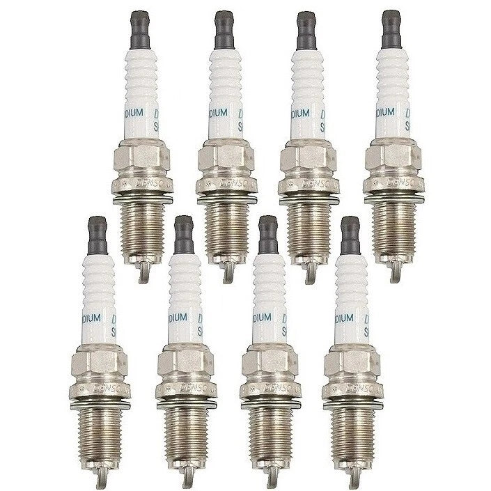 Set of 8 Denso Iridium Spark Plugs for Acura Audi Chevy Honda Mazda Subaru