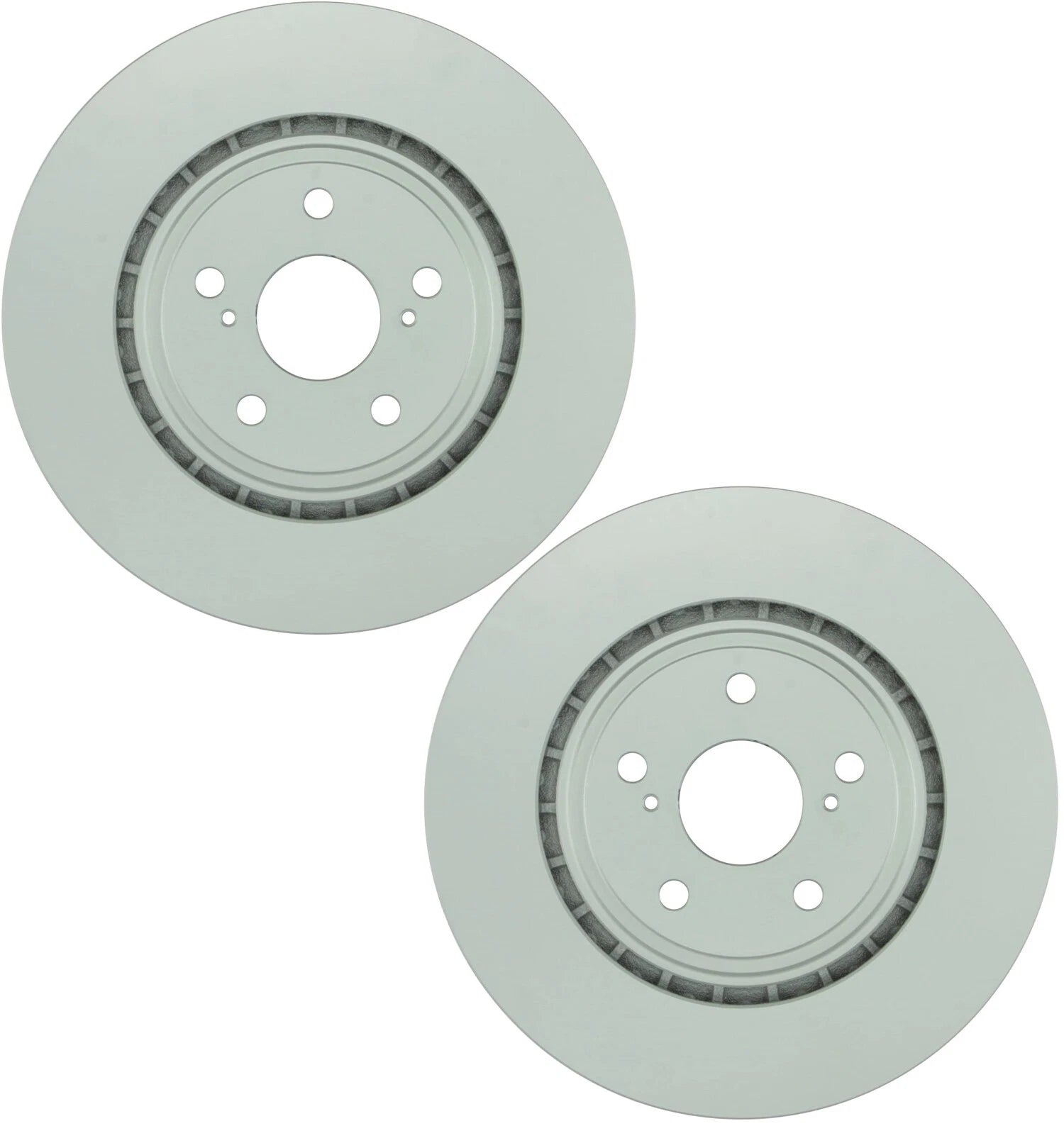 Set of 2 Bosch QuietCast Front Disc Brake Rotors for RX350 Highlander Sienna (2007–2020)