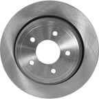 Set of 2 Rear Brake Discs and Pads for Mercury Grand Marquis (2003–2011)