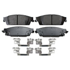 DuraGo Rear Rotor & Akebono ProACT Ceramic Disc Brake Pad Kit for Silverado 1500 LD (2014–2018)