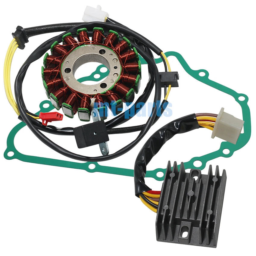 Stator Regulator Rectifier Gasket for Kawasaki EX400 GPZ400S (1988–1990) KLE400 (1991–1999)
