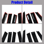 Set of 4 Smoke Window Visors for Toyota Highlander (2001–2007)
