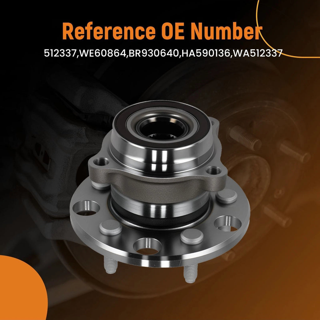 1x Rear Wheel Hub Assembly for Lexus IS250/IS350/RC F (2006–2022) HA590136