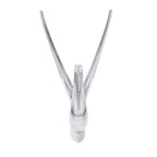 Chrome Swan Hood Ornament Replacement for Peterbilt Kenworth Freightliner (—)