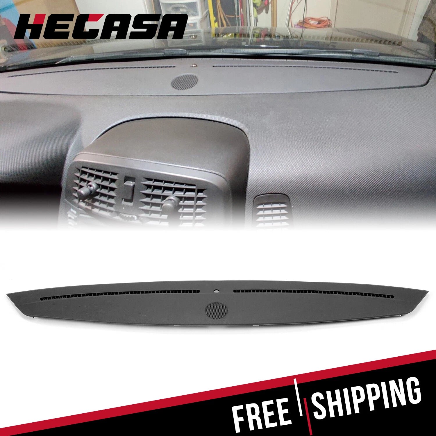 Upper Dash Pad Trim Defroster Panel for Cadillac CTS SRX (2003–2007)