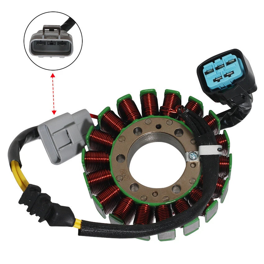 Stator Coil for Honda ARX1200N2 R-12 (2004–2006), ARX1200T3 F-12X (2002–2007) 31120-HW1-671