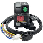 Left Handlebar Start Switch Headlight for Suzuki KingQuad 450 (2007–2010)