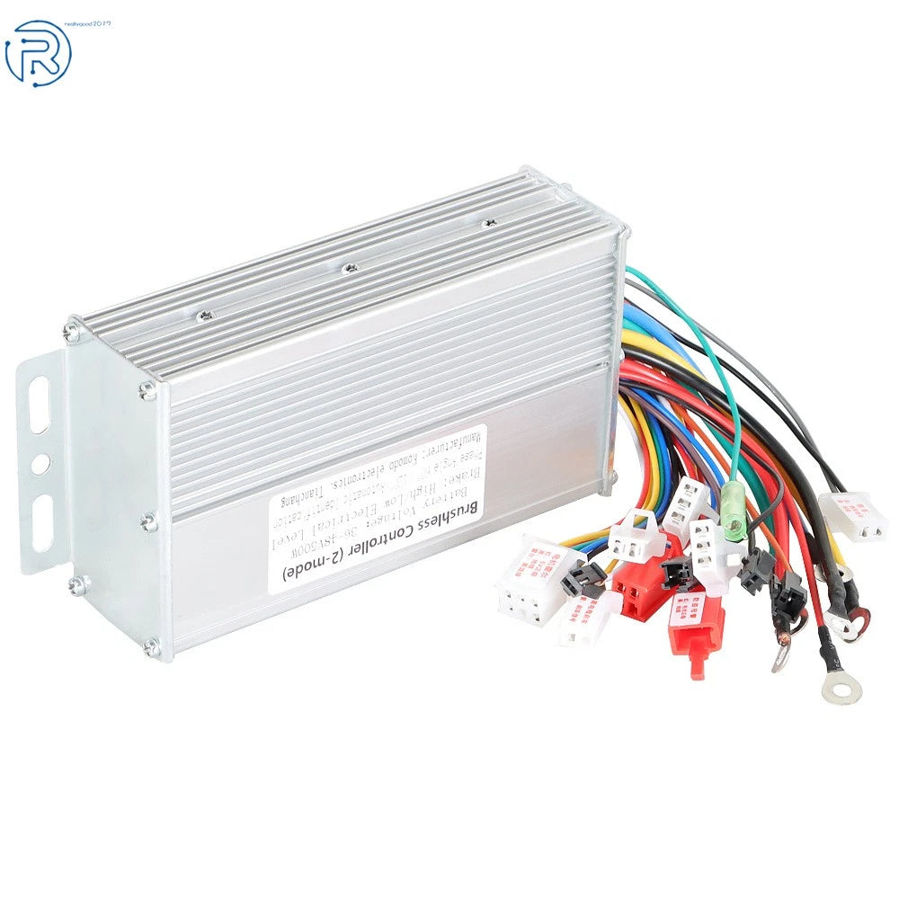 500W Brushless DC Motor Speed Controller for Electric Bicycle Scooter (36V/48V)
