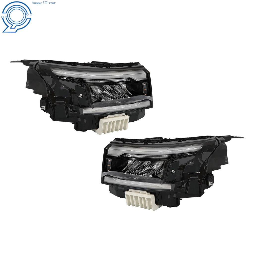 LED Headlight Set for Nissan Frontier (2022–2024) with DRL