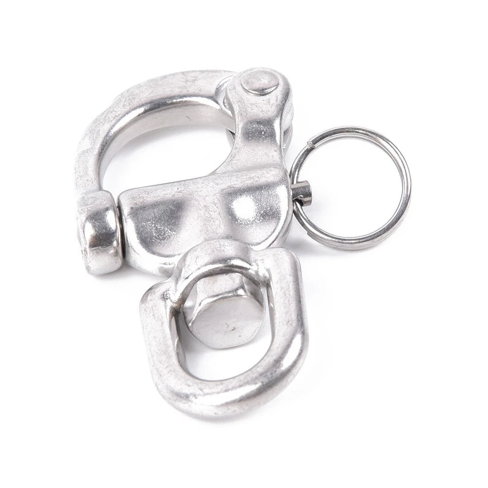 Snap Shackle for Marine Use - 70mm Marine Grade 316 Stainless Steel