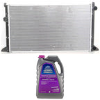 Set of 2 Radiators for VW Golf Jetta Cabrio (1998)