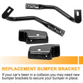 8pc Front Bumper Mounting Support Brace Kit for Silverado 1500 (2007–2013)