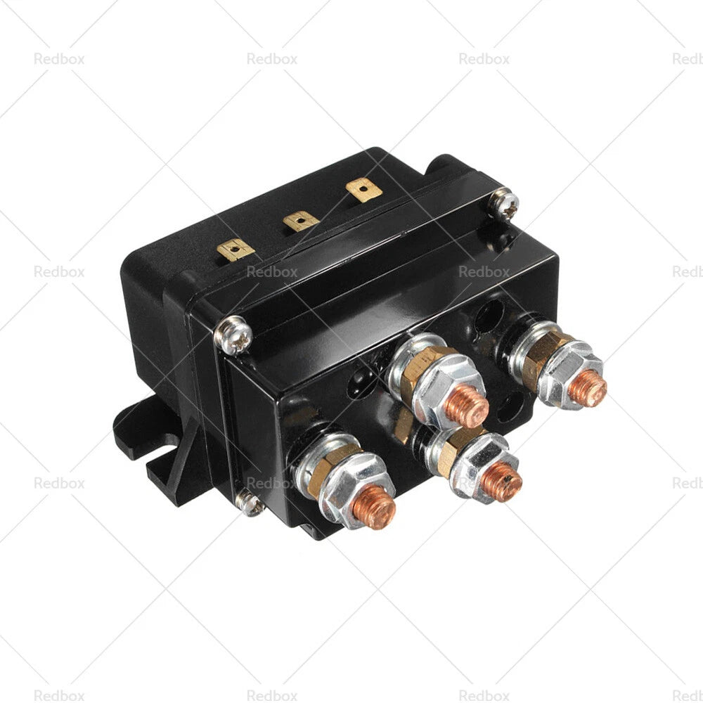 500A 12V HD Electric Contactor Winch Solenoid for 4x4 Recovery