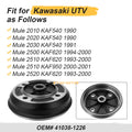 Rear Wheel Brake Drum Hub for Kawasaki Mule (2010–2020)