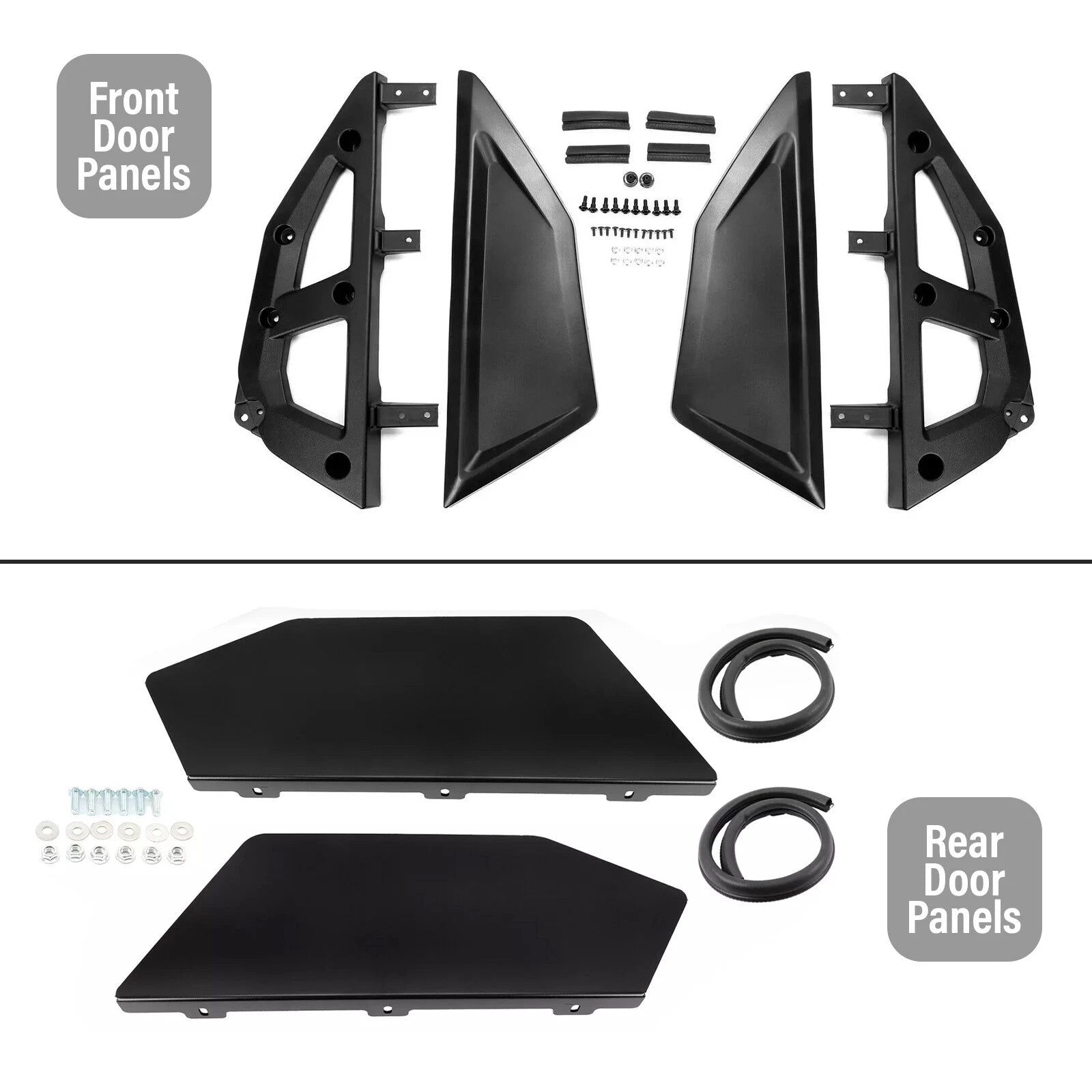 Pair Lower Door Inserts for Honda Talon 1000X 1000R (2019–2022)