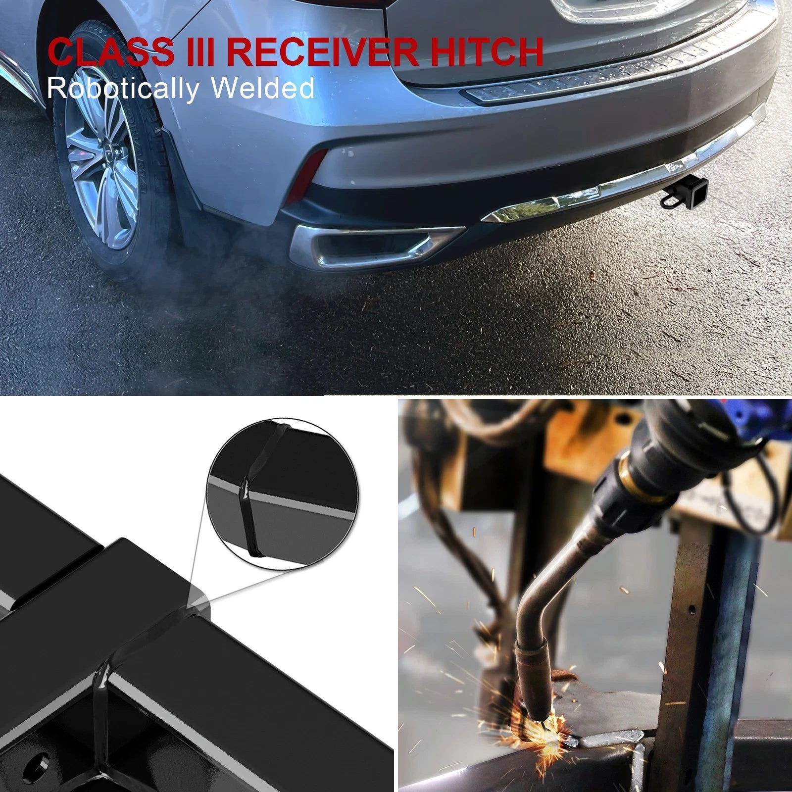 Trailer Hitch Receiver for Honda Pilot (2016-2022)