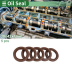 Set of 5 Oil Seals FKM Rubber 30x42x7mm for Various Models 