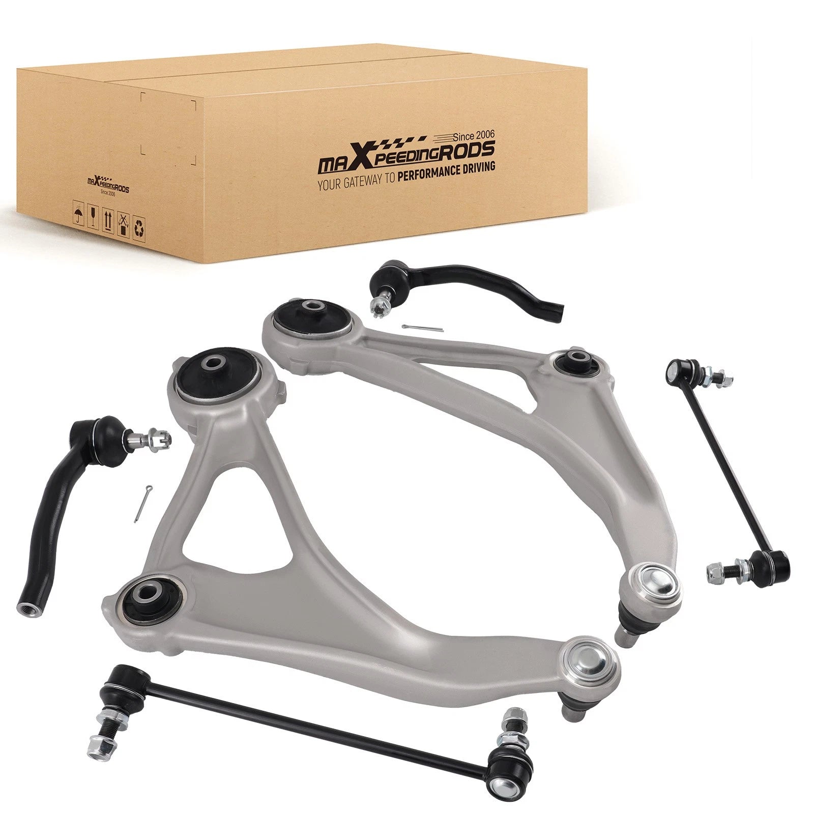 6x Front Lower Control Arms for Nissan Altima Maxima (2013–2018)