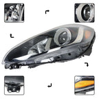 Headlight Assembly for Chevrolet Spark (2019–2021) Halogen Chrome Driver Side