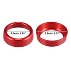 Multimedia Knob Cover Ring for BMW 1 2 3 4 5 6 7 Series X3 X4 X5 X6 (F01 F02) Red