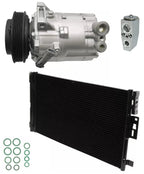 A/C Compressor Kit With Condenser for Chevrolet Cobalt 2.2L (2010–2010)