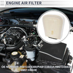 Car Engine Air Filter No. 95813384300, 4M0133843E for Audi Q7 (2020–2024)
