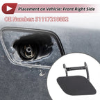 Washer Nozzle Cover Cap No.51117210882 for BMW 740i (2011–2015) Unpainted