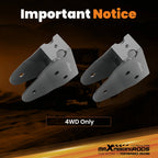 Radius Arm Drop Bracket Kit for Ford F350 Super Duty 4WD (2005-2016)