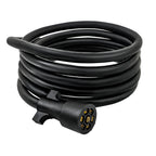 7-Pin 7-Way Trailer Cable Cord for Various Trailers (6/7/8/12/16FT)