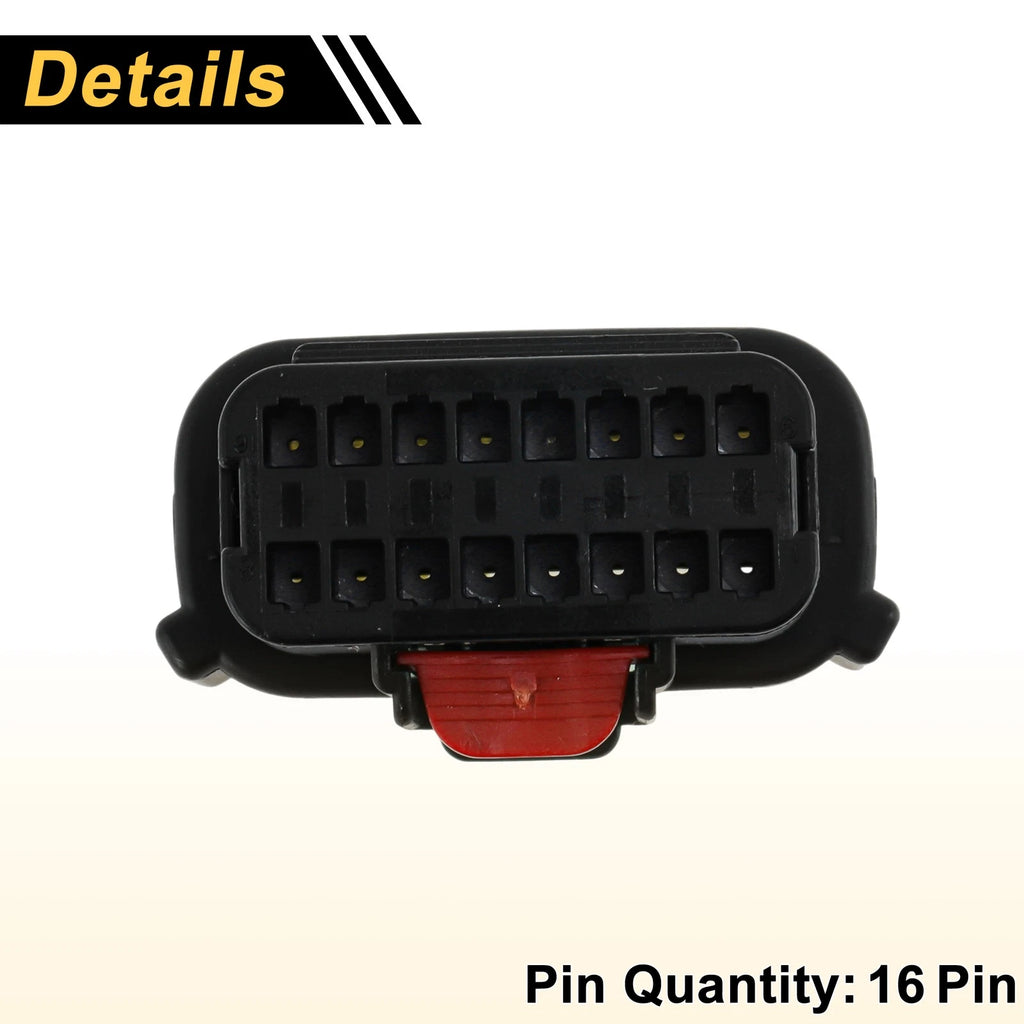 16 Pin Headlight Connector Plug for Ford (Female Adapter)