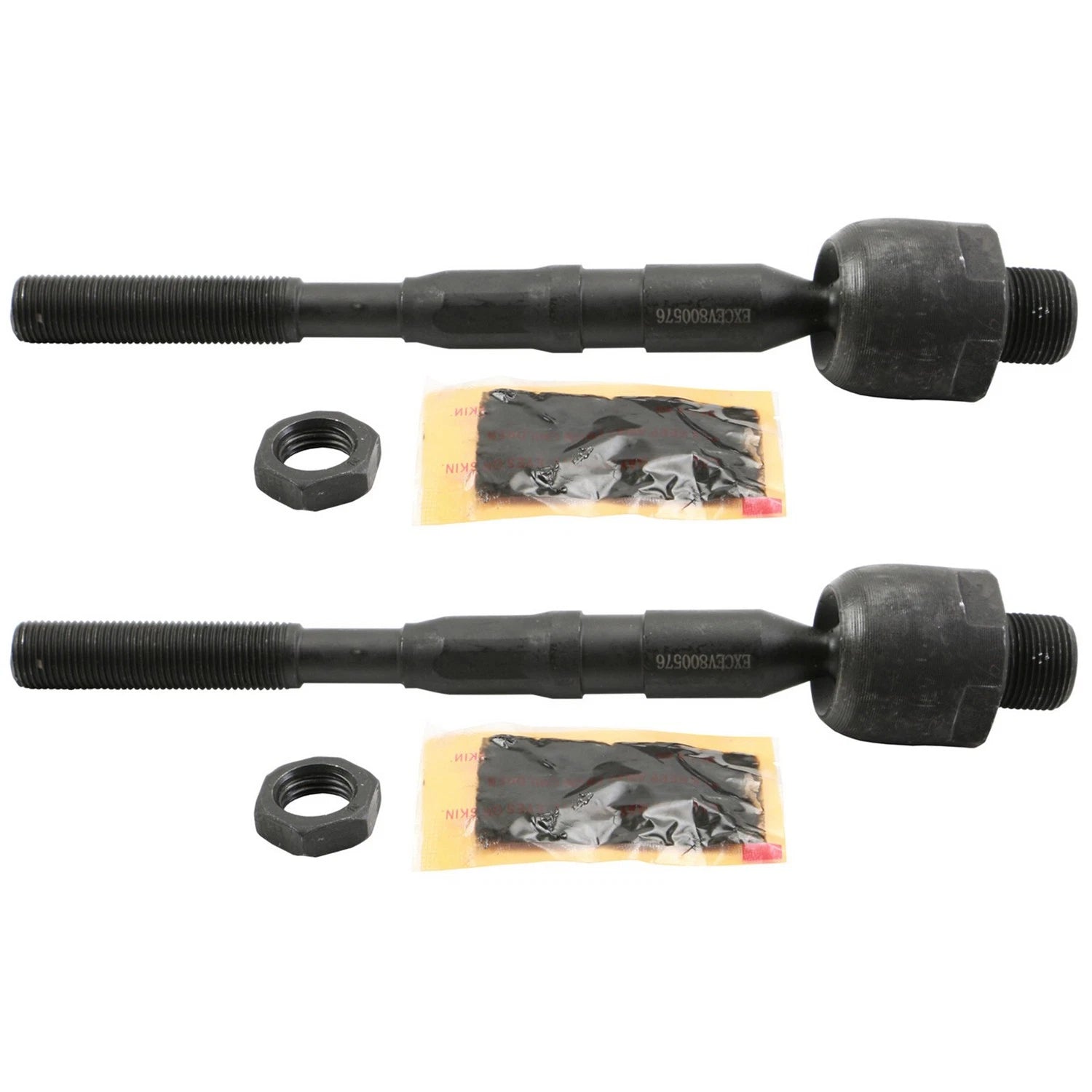 2X Moog Front Inner Steering Tie Rod End Kit for Ford Edge Lincoln MKX (2007–2018)