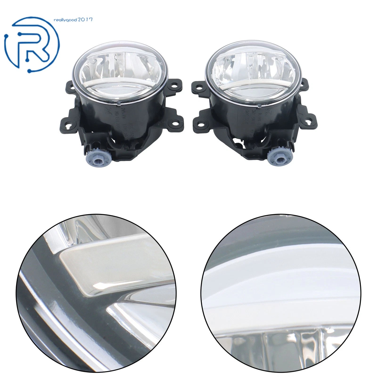 LED Fog Lights with Bezel and Switch for Honda Pilot (2019-2022)