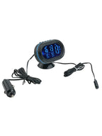 Digital Thermometer and Voltmeter for Car Dashboard